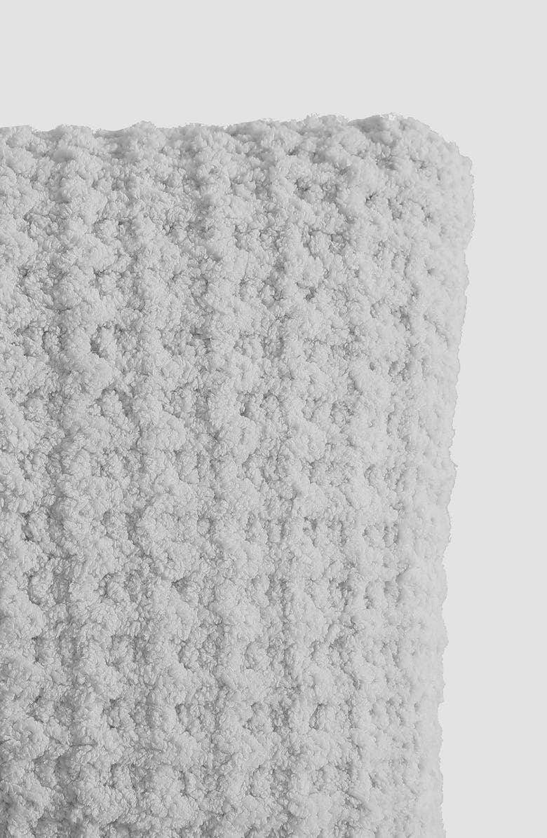 Sunday Citizen Waffle Texture Pillow, Alternate, color, Cloud Grey