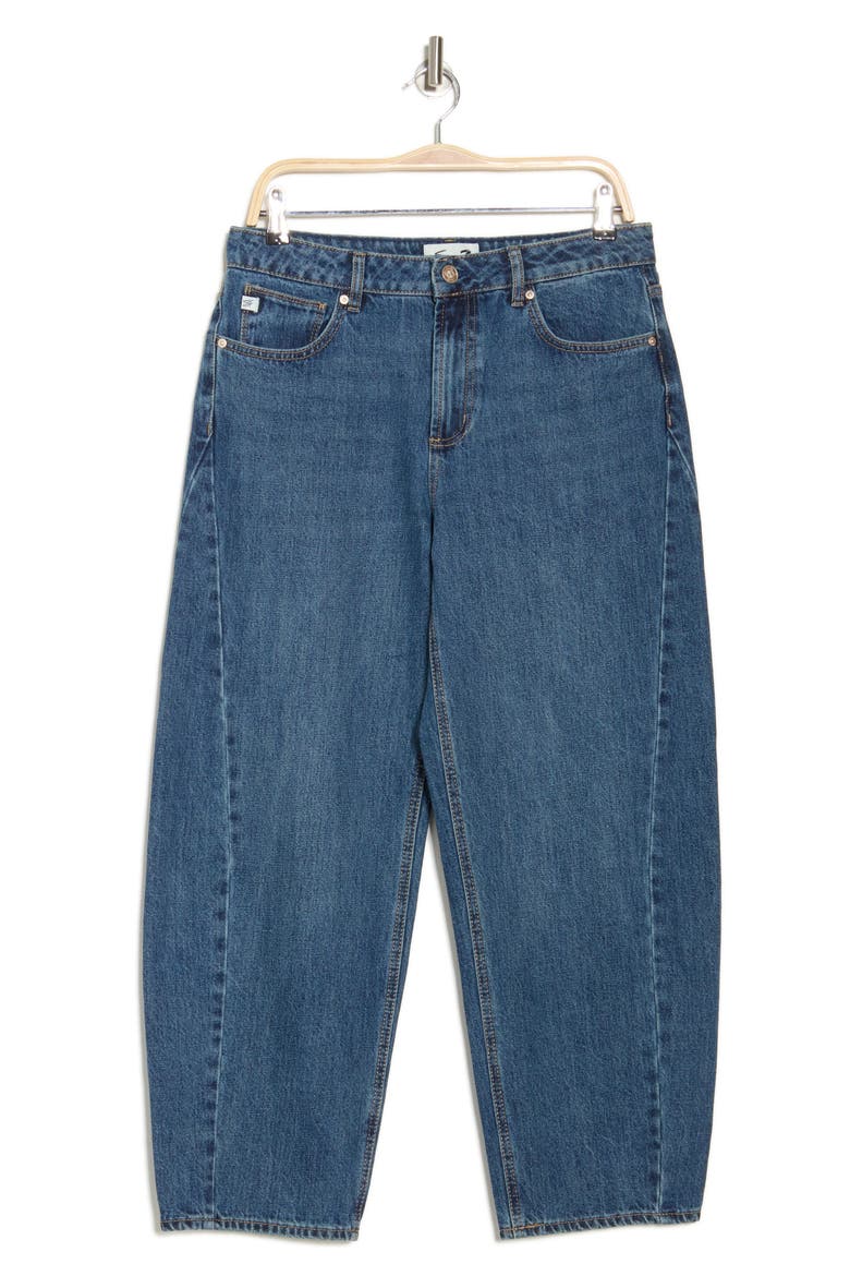 Barrel Leg Jeans, Alternate, color, ST. JAMES