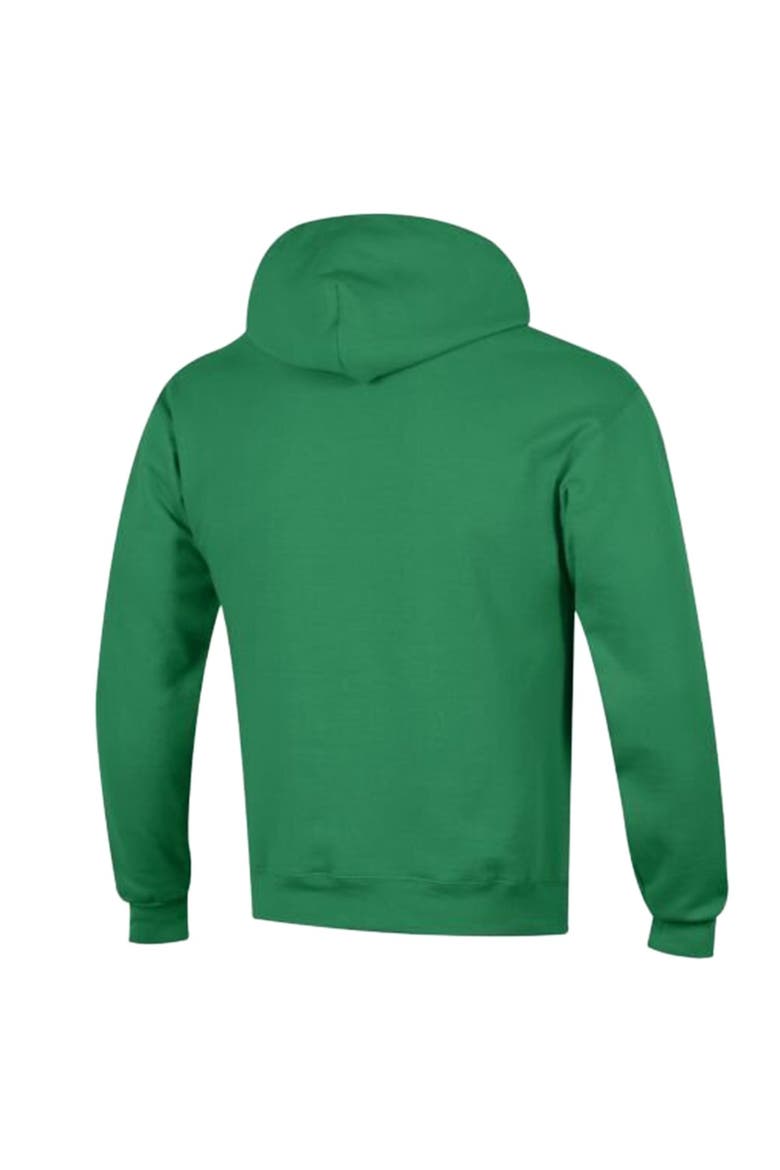 Men's Champion Kelly Green Philadelphia Eagles Powerblend Arch over Logo Hoodie, Alternate, color, Kelly Green