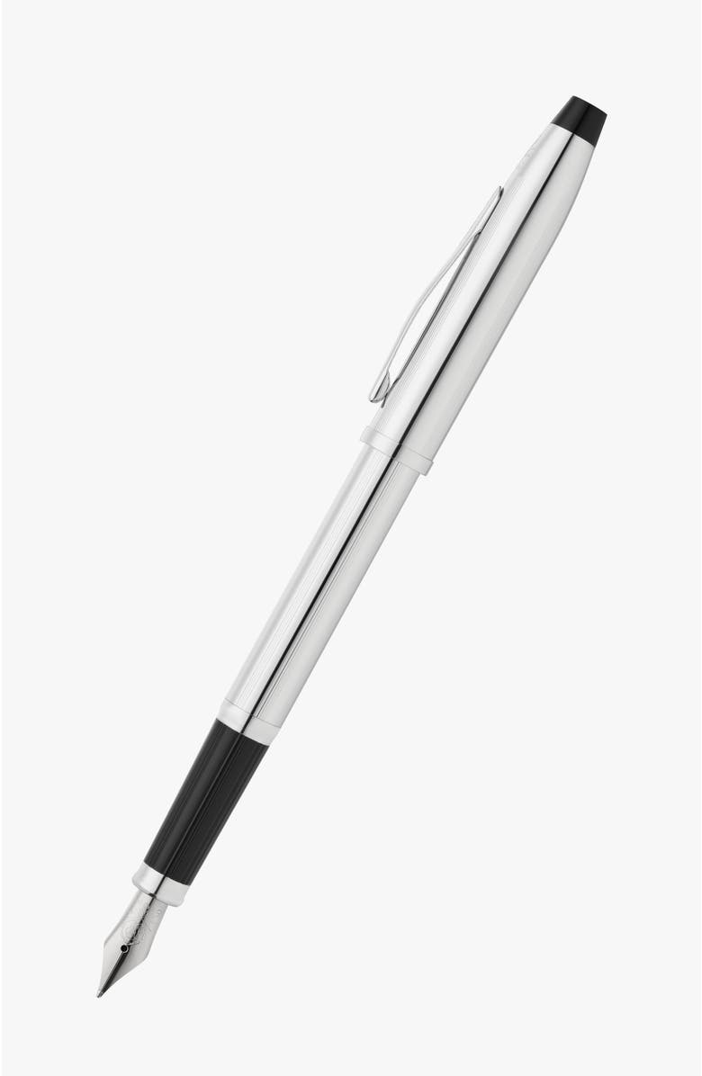 A.T. Cross Century II Fine Nib Fountain Pen, Alternate, color, Chrome