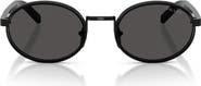 Prada 52mm Oval Sunglasses