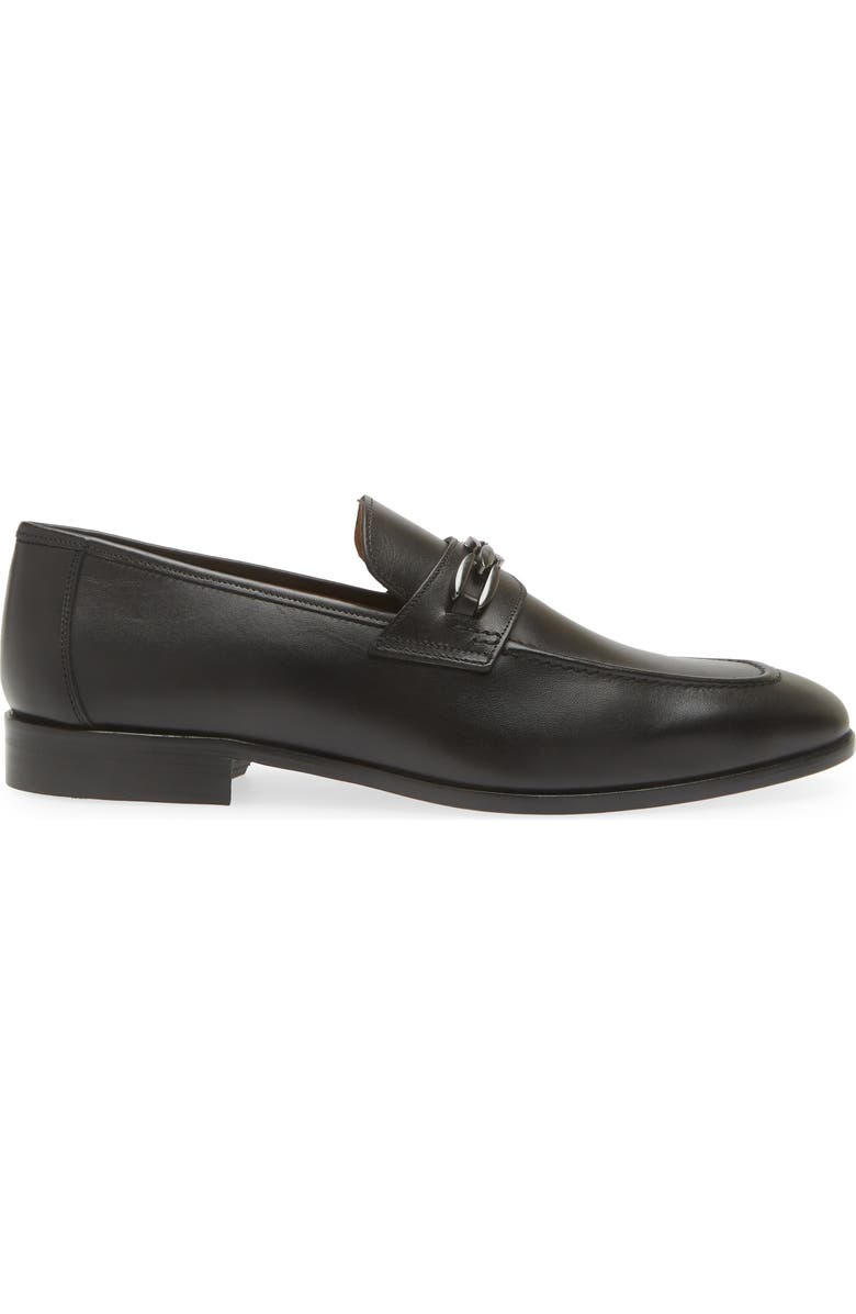 Mezlan Bit Ornament Leather Loafer, Alternate, color,