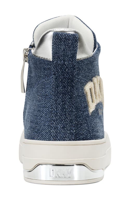 Dkny Yaser Mid Sneaker In Multi