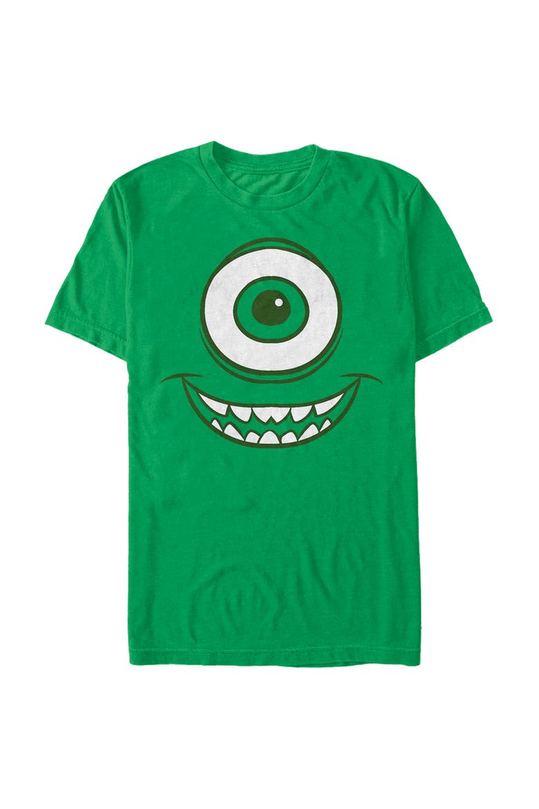 Men's Monsters Inc Mike Wazowski Eye  Graphic T-Shirt, Main, color, Kelly Green