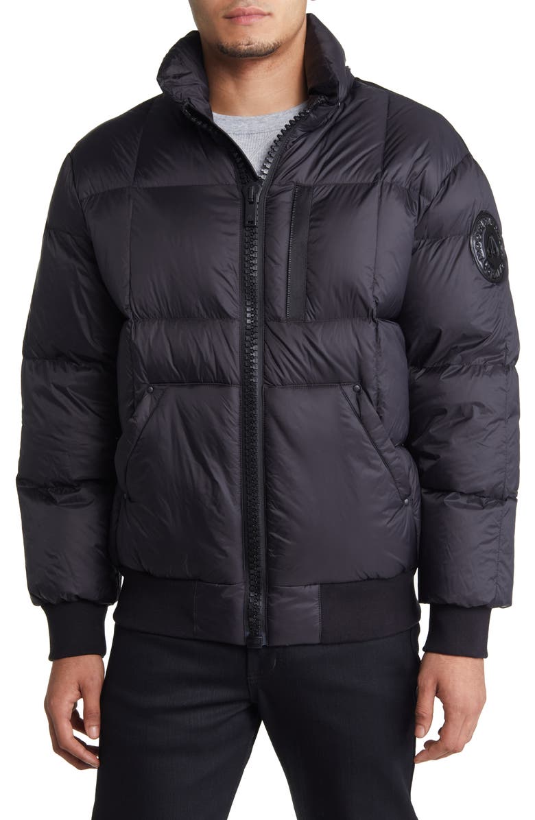 Moose Knuckles 125th Street Quilted Down Coat, Alternate, color, 