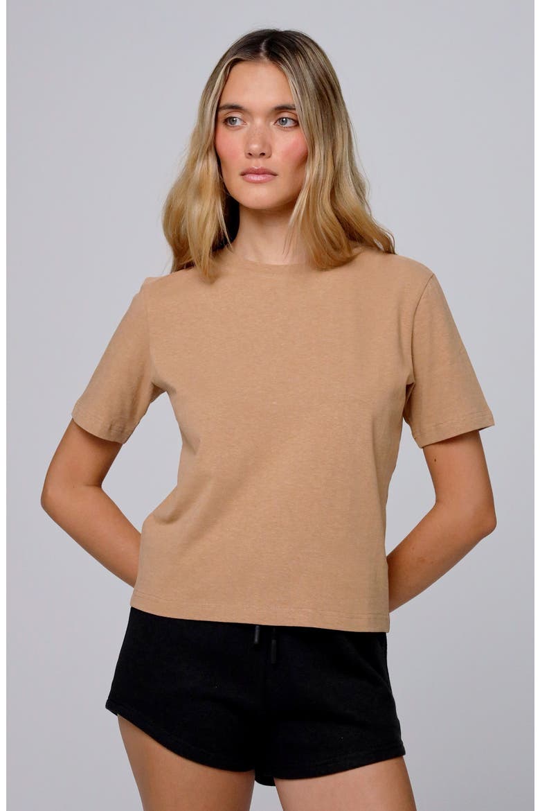 Hemp Essentials Short Sleeve Tee, Alternate, color, fawn