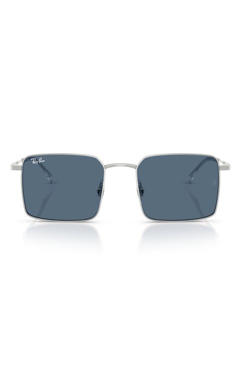 53mm Square Sunglasses
