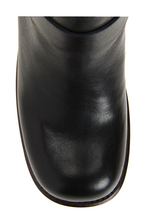 Shop Jeffrey Campbell Reflect Knee High Boot In Black Silver
