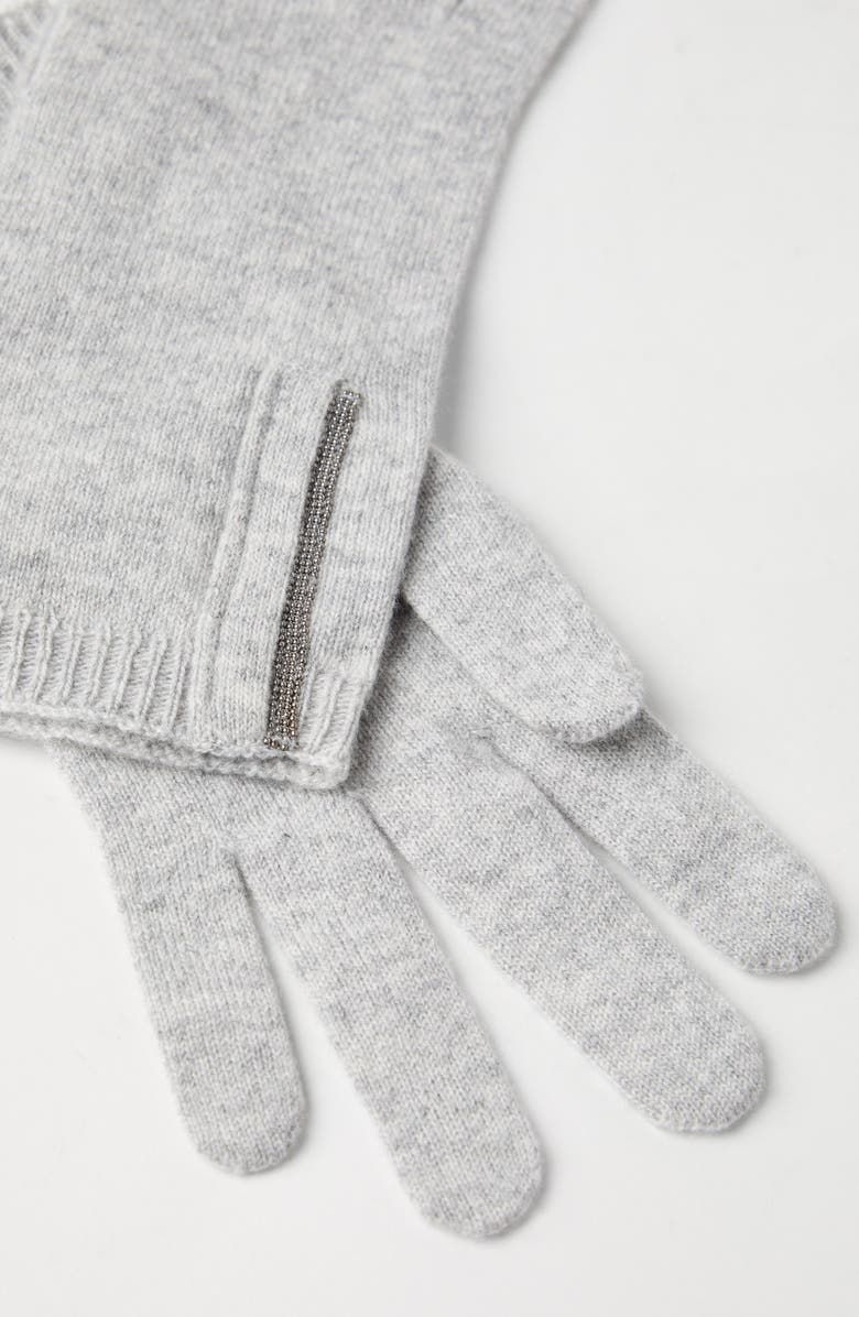 Brunello Cucinelli Knit gloves, Alternate, color, 