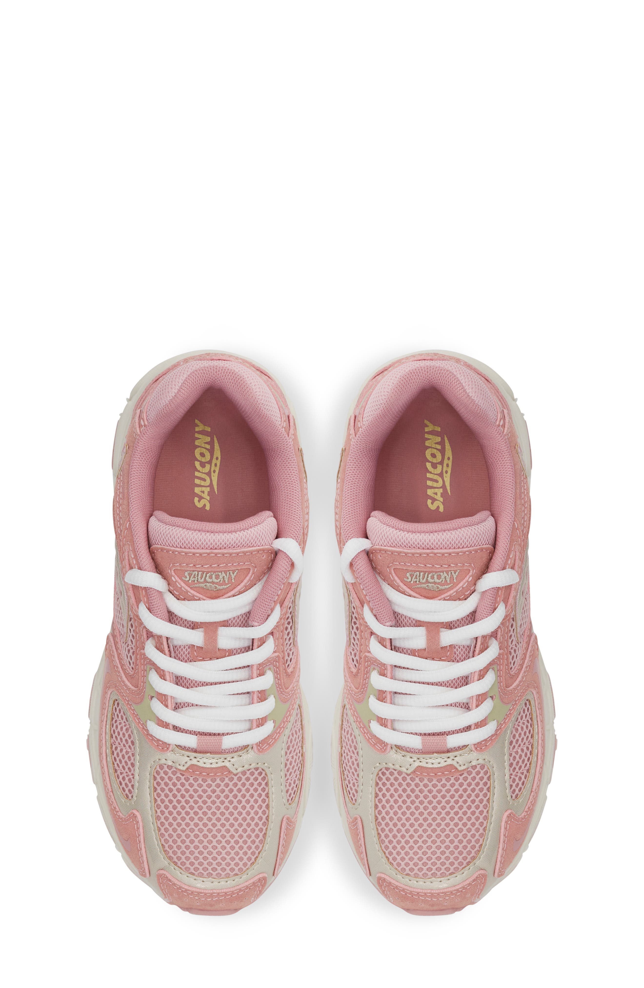 Saucony Kids' Jazz 9 Sneaker, Alternate, color, Pink