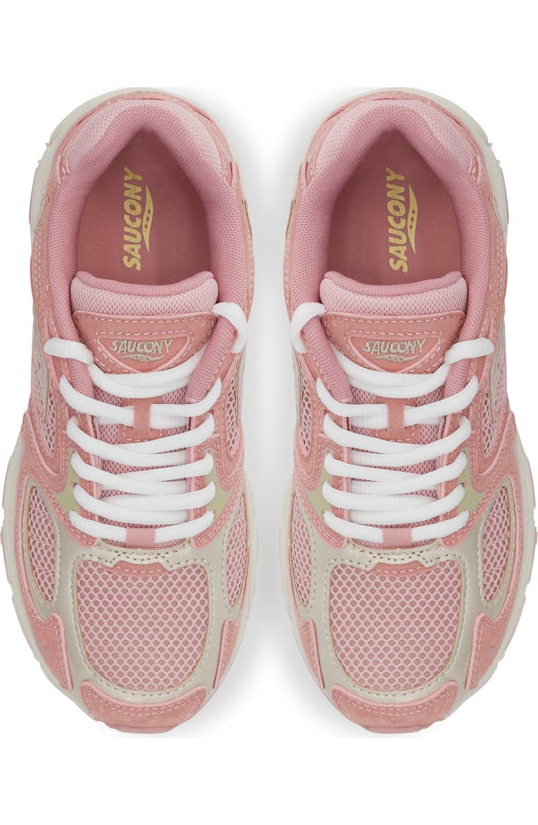 Saucony Kids' Jazz 9 Sneaker, Alternate, color, Pink