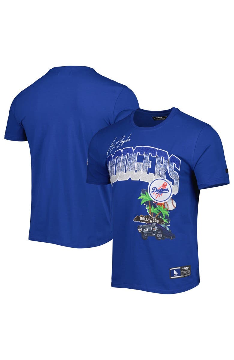 PRO STANDARD Men's Pro Standard Royal Los Angeles Dodgers Hometown T-Shirt, Main, color, Royal