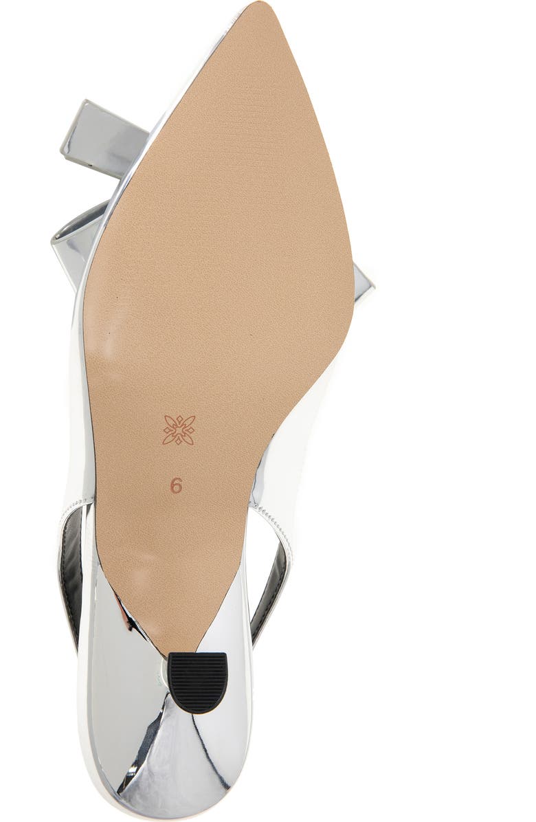 BCBGeneration Katsi Slingback Pump, Alternate, color, Silver