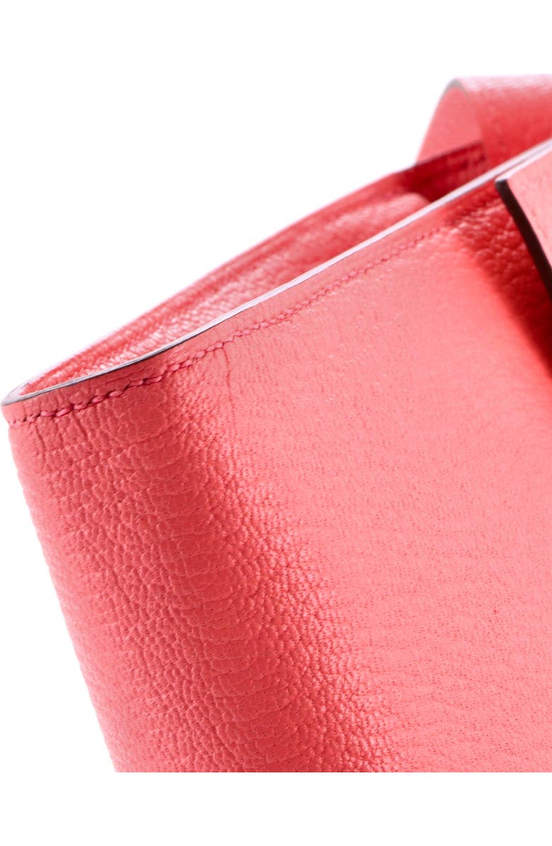 Pre-Owned Hermes Clic Wallet on Strap Chevre Mysore 16, Alternate, color, Rose D'ete