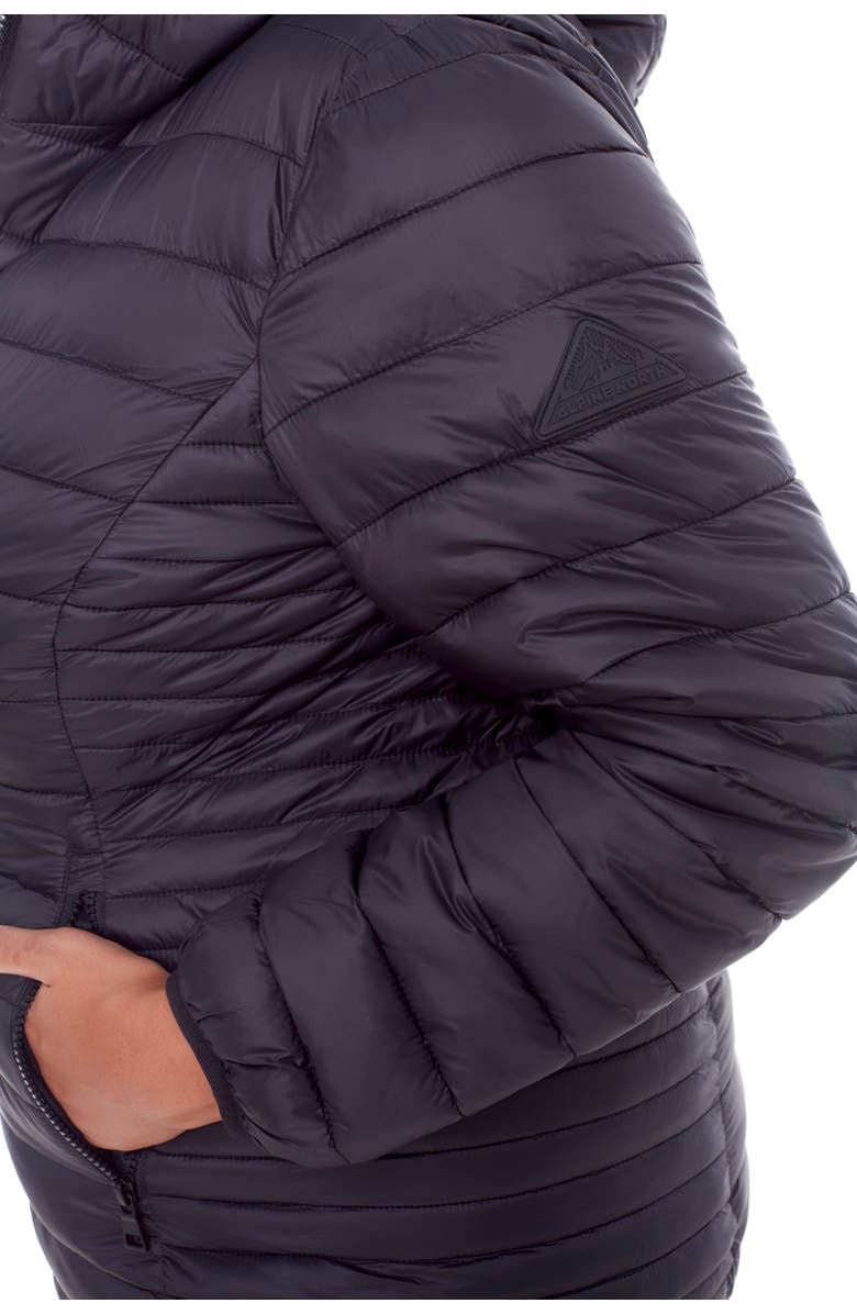 Alpine North YOHO PLUS SIZE - Vegan Down Lightweight Packable Puffer Jacket & Bag, Alternate, color, 