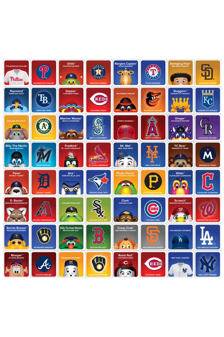 MLB - Mascots Matching Game, Alternate, color, Multicolor
