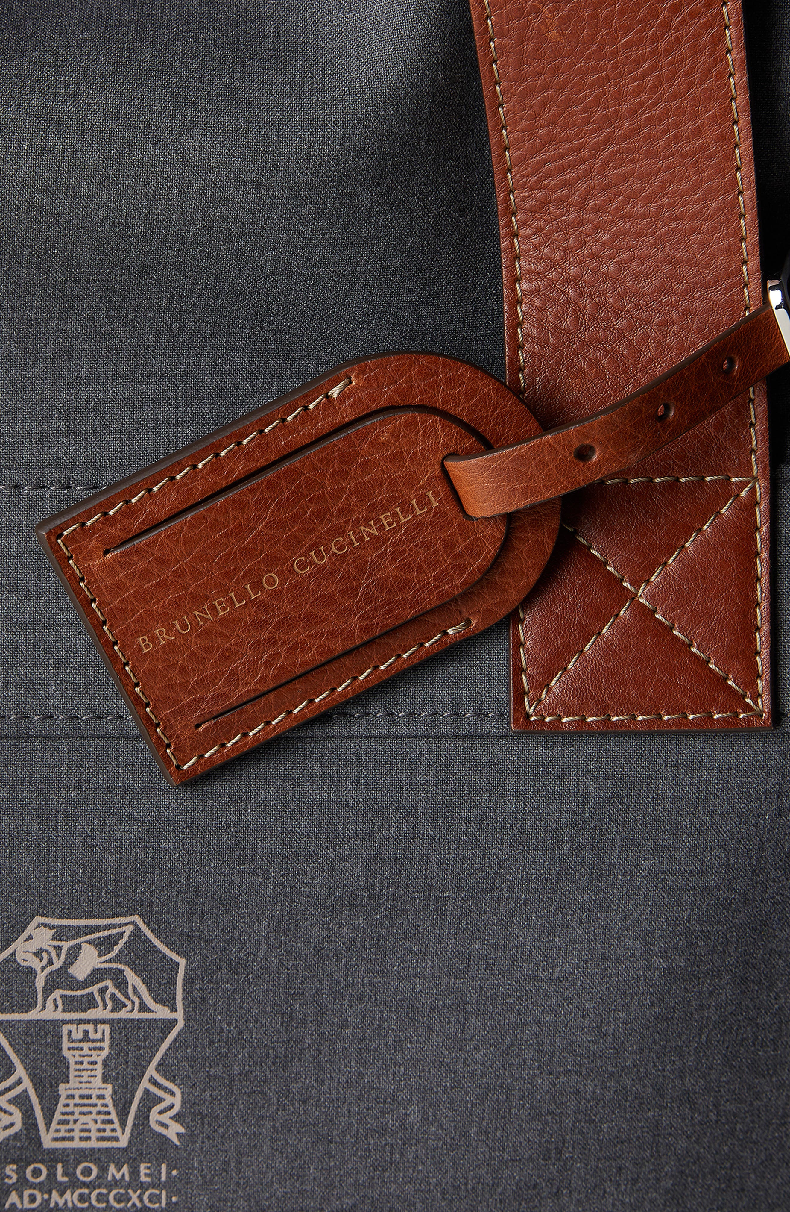 Brunello Cucinelli Garment bag, Alternate, color, Dark Grey