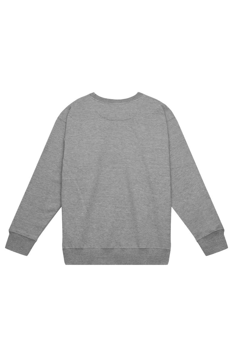 Mitchell & Ness Men's Mitchell & Ness Heather Gray New York Yankees vs. New York Mets 2000 World Series Pullover Sweatshirt, Alternate, color, Heather Gray