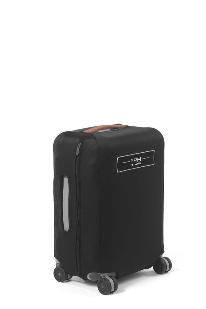 Bank and Bank S Suitcase Cover, Main, color, Black Ink