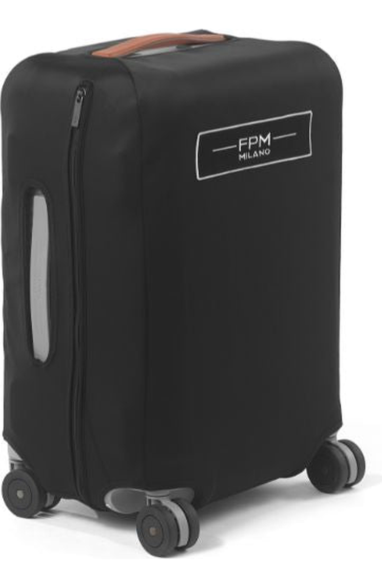 FPM - Fabbrica Pelletterie Milano - US Bank and Bank S Suitcase Cover, Main, color, Black Ink