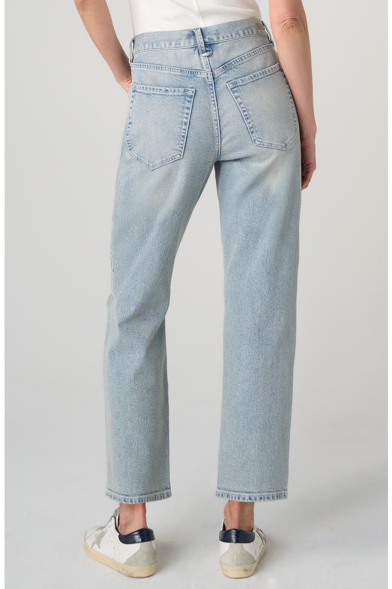 Maisie High Waist Straight Leg Jeans, Alternate, color, PRAIRIE MIST