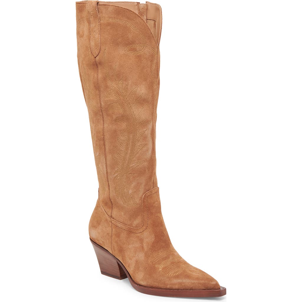 Dolce Vita Women's Ryatt Boots In Pecan Suede
