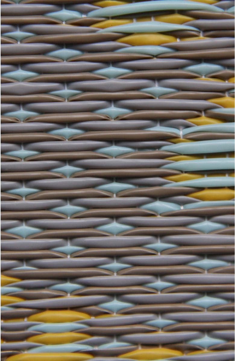 Mad Mats Molly Grey & Yellow Rug, Alternate, color, Grey And Yellow