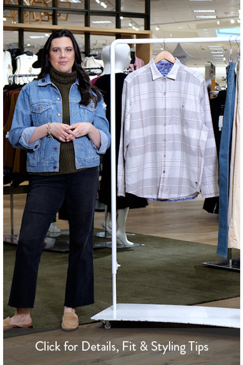 Canyon Beach Pebble Cay Flannel Button-Up Shirt video