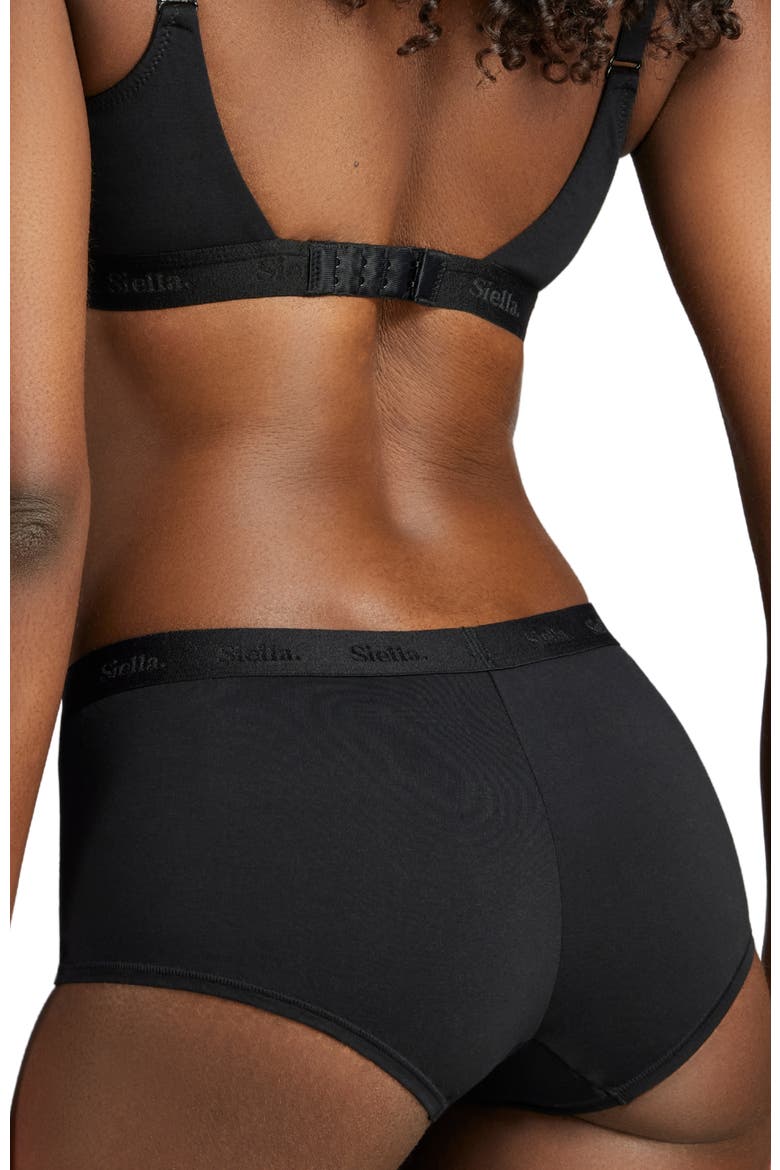 Organic Cotton Boy Short, Alternate, color, Black