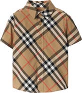 Burberry Check Cotton Shirt