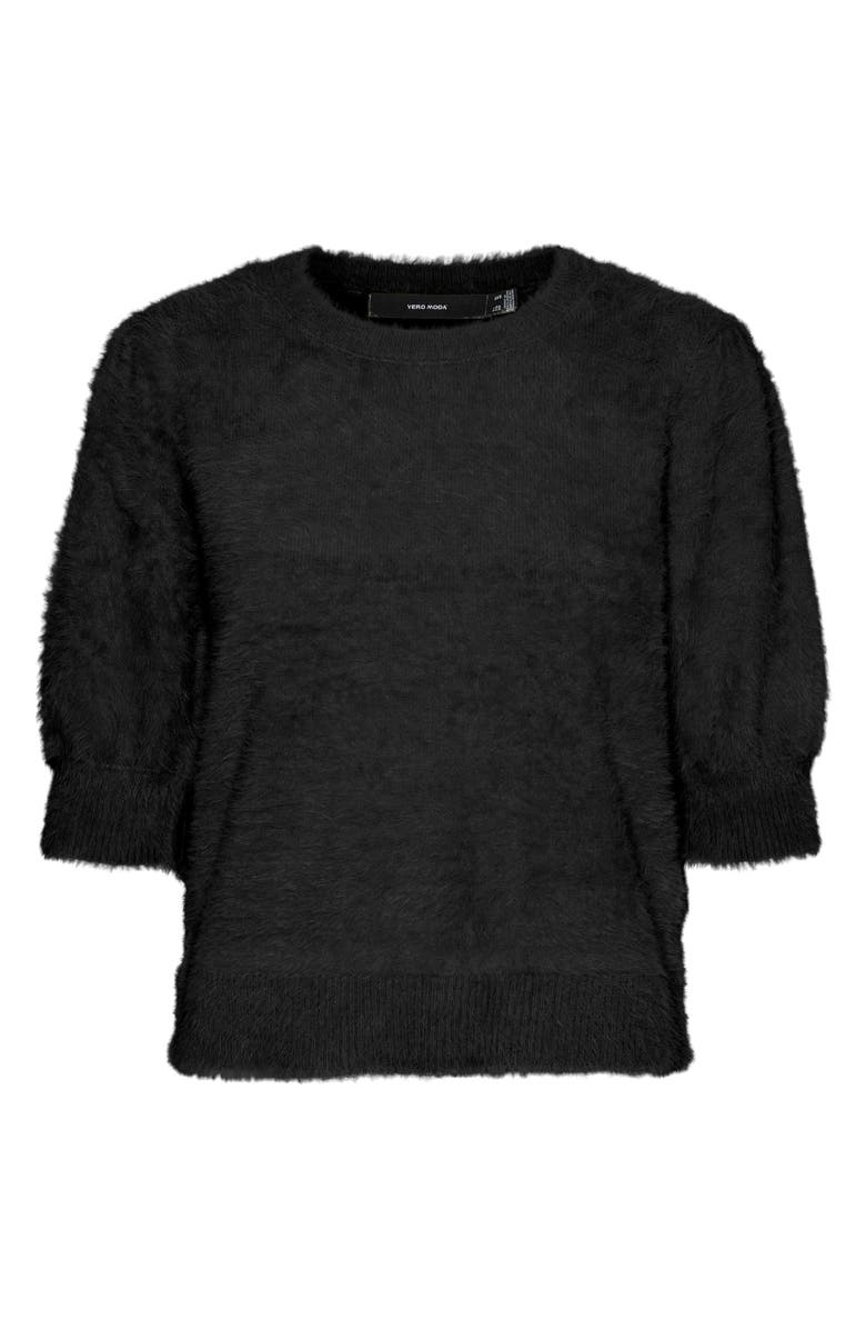 VERO MODA Alina Fuzzy Elbow Sleeve Sweater, Alternate, color,