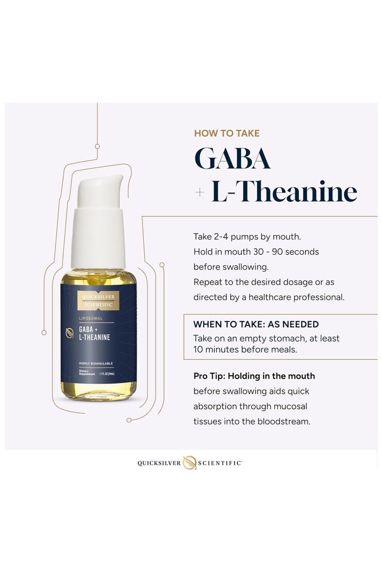 Liposomal GABA and L Theanine Supplement, Alternate, color, None
