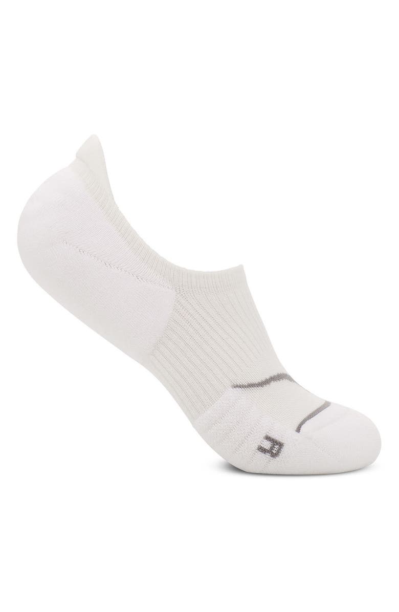 HOKA Invisible Assorted 3-Pack No-Show Socks, Alternate, color, White / Stellar Grey / Black