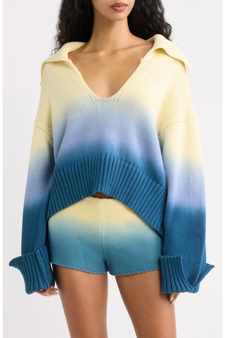 The Lola Ombre Sweater, Main, color, OMBRE