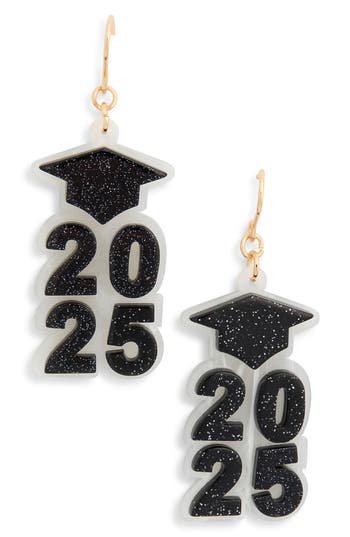 Leith 2025 Glitter Drop Earrings