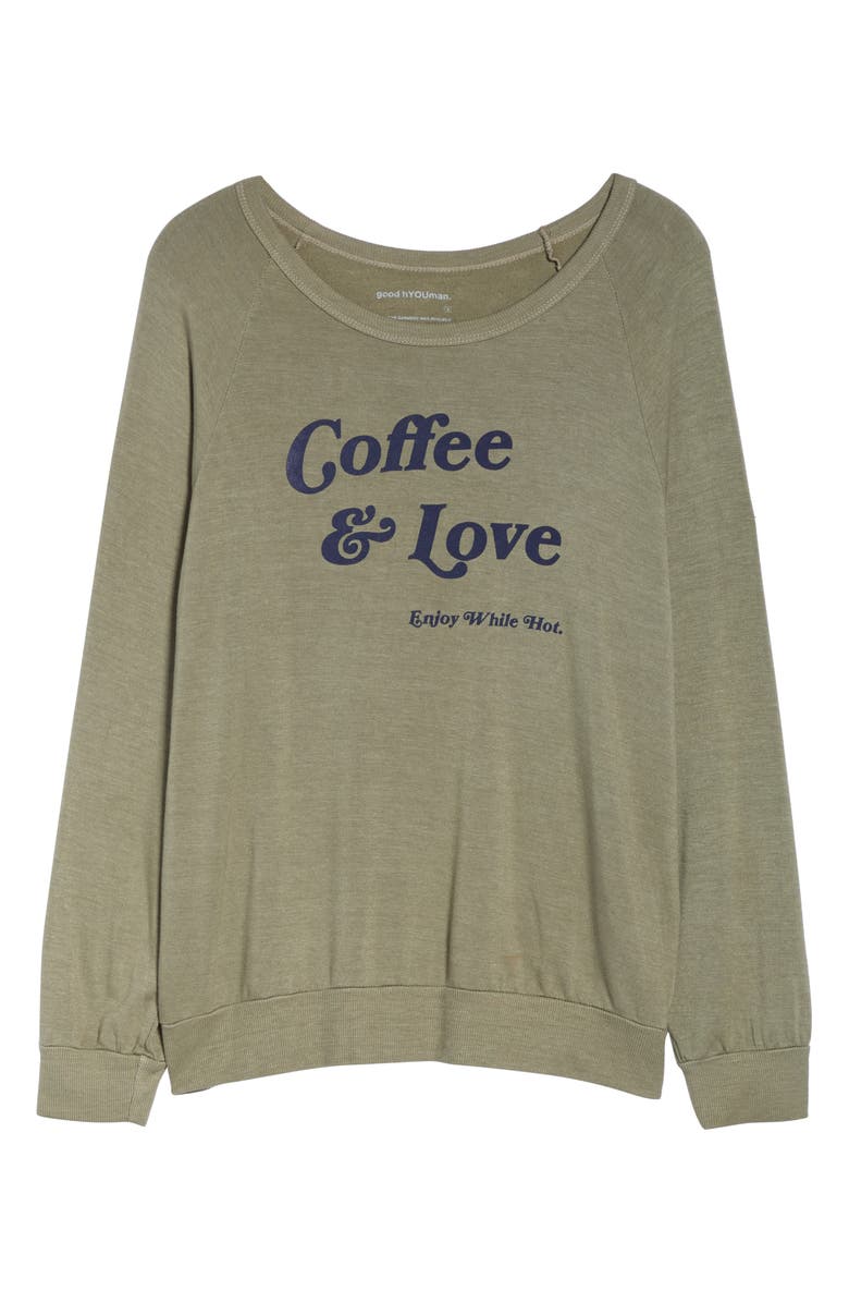 Good Hyouman Dave Coffee & Love Pullover, Alternate, color, 