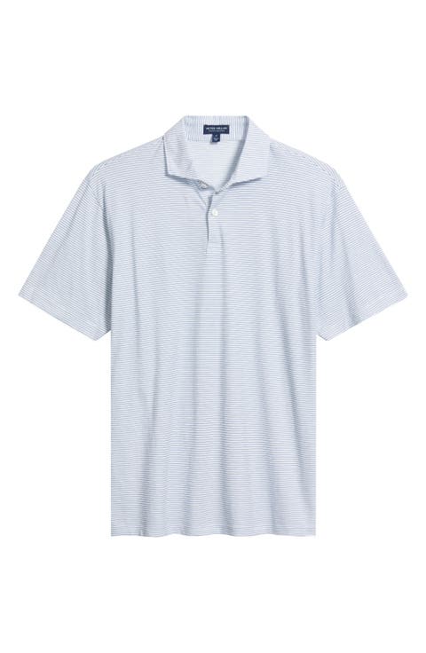 Crown Crafted Journeyman Stripe Pima Cotton Polo