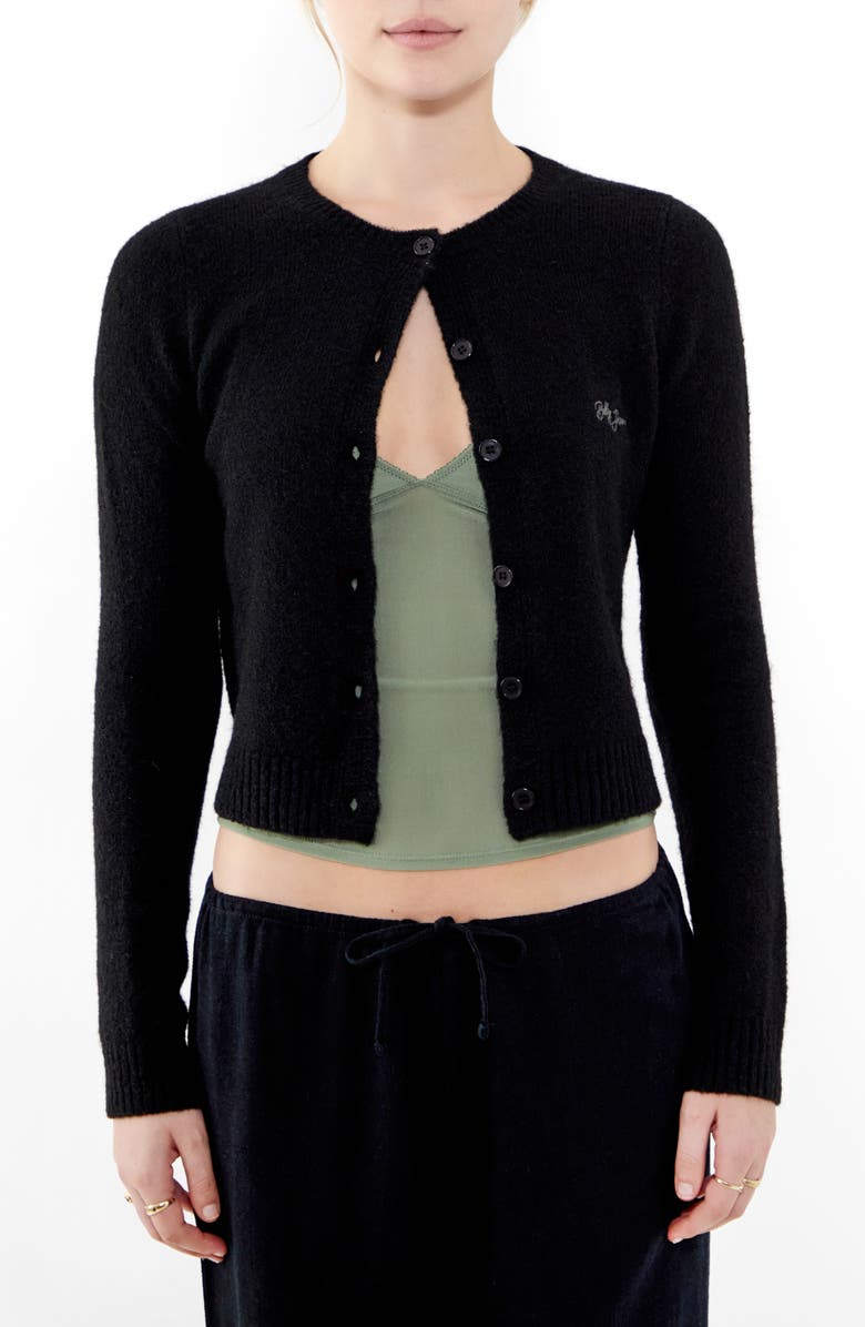 BDG Urban Outfitters Cozy Crewneck Cardigan, Main, color, 