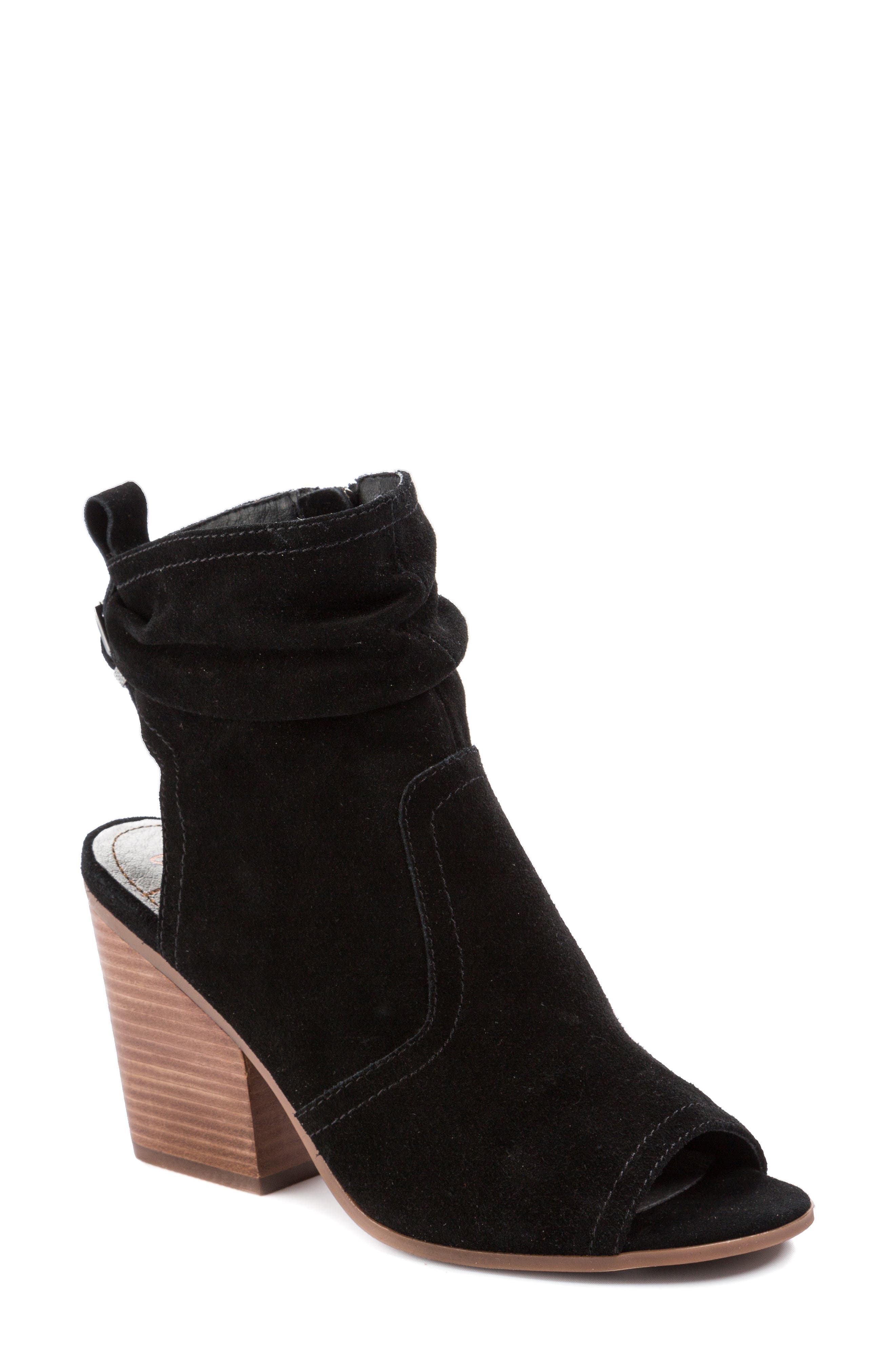 Latigo Arma Open Toe Bootie, Main, color, 