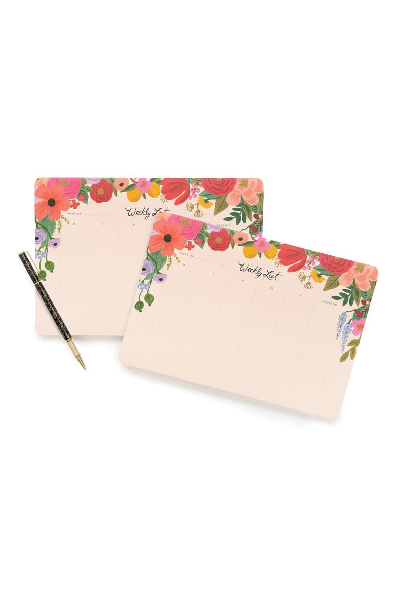 Rifle Paper Co. Garden Party Weekly Desk Pad, Alternate, color,