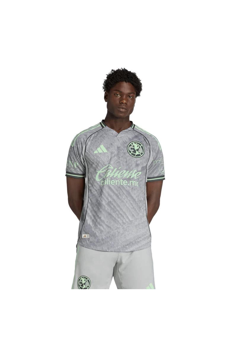 Men's adidas  Gray Club America 2025 Third On Field Authentic Jersey, Main, color, Gray