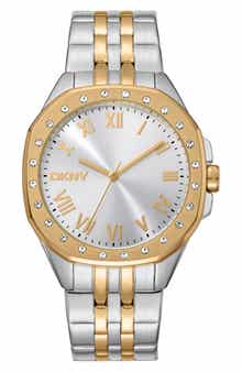 DKNY Two-Tone Bracelet Watch