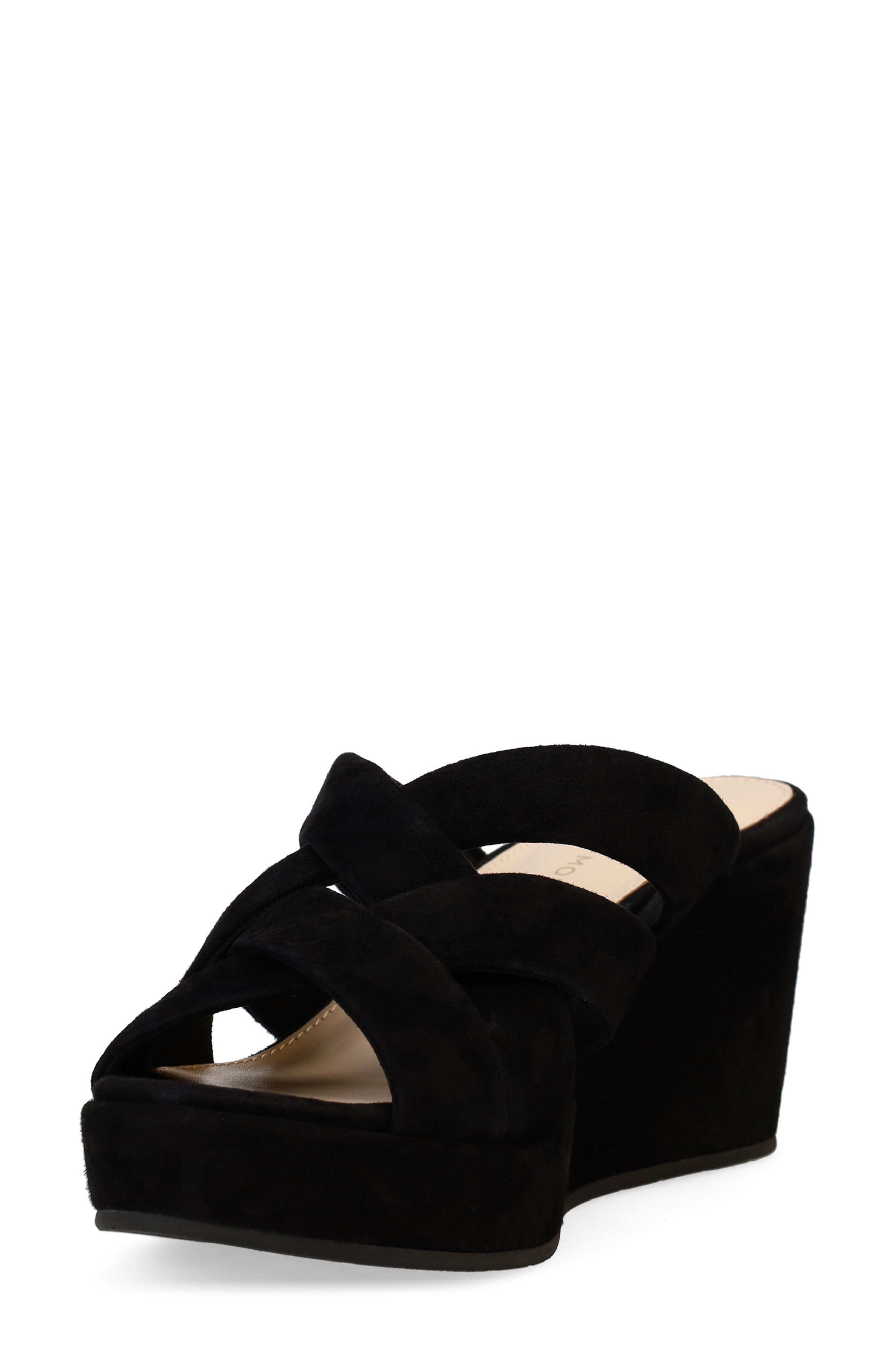 Pelle Moda Wilona Platform Wedge Slide Sandal, Alternate, color, 