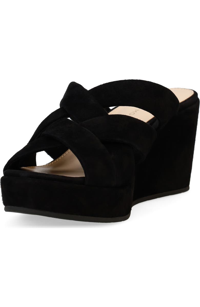 Pelle Moda Wilona Platform Wedge Slide Sandal, Alternate, color,
