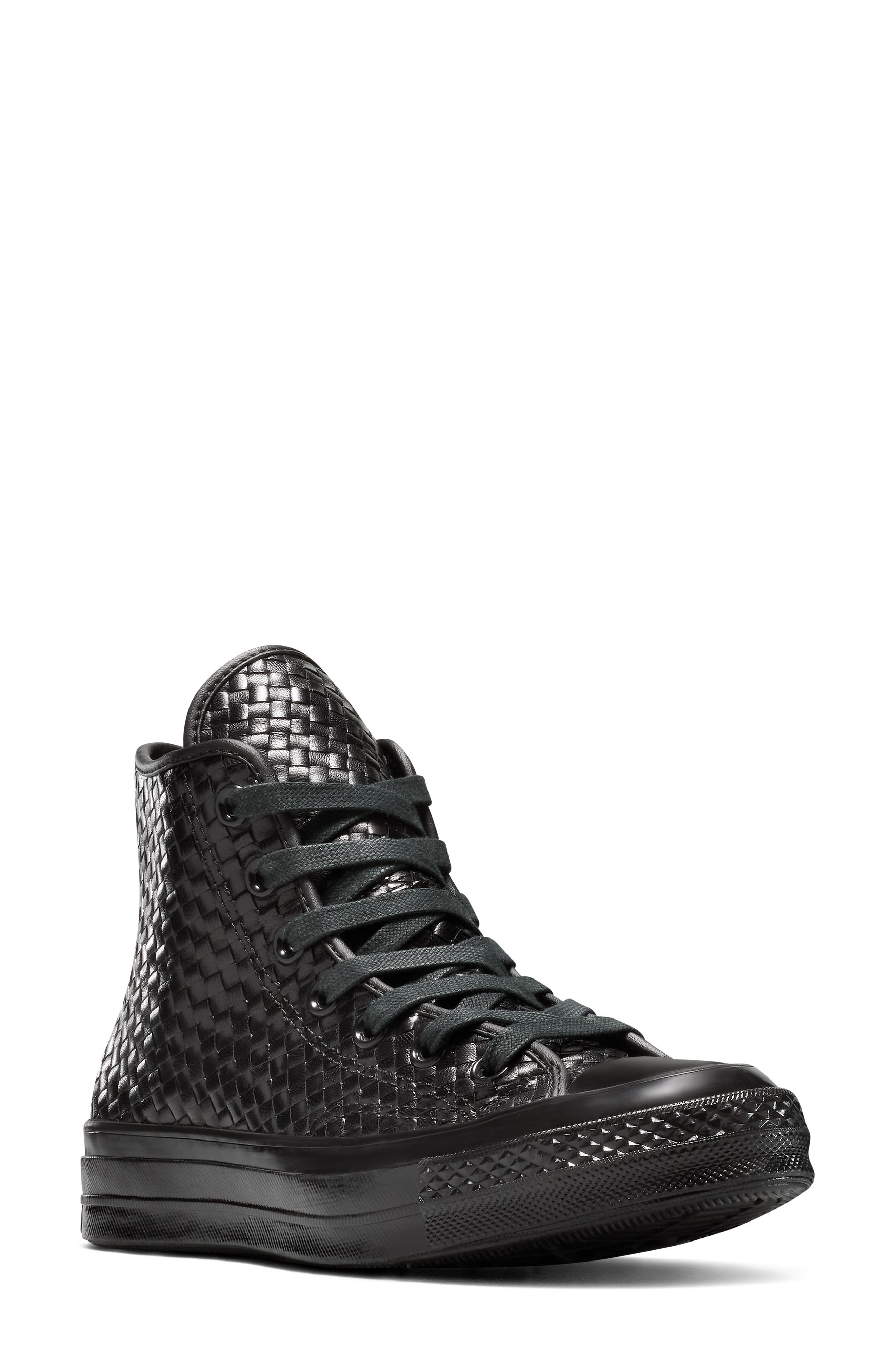 Converse Gender Inclusive Chuck 70 High Top Sneaker, Main, color, Black/ Black/ Black
