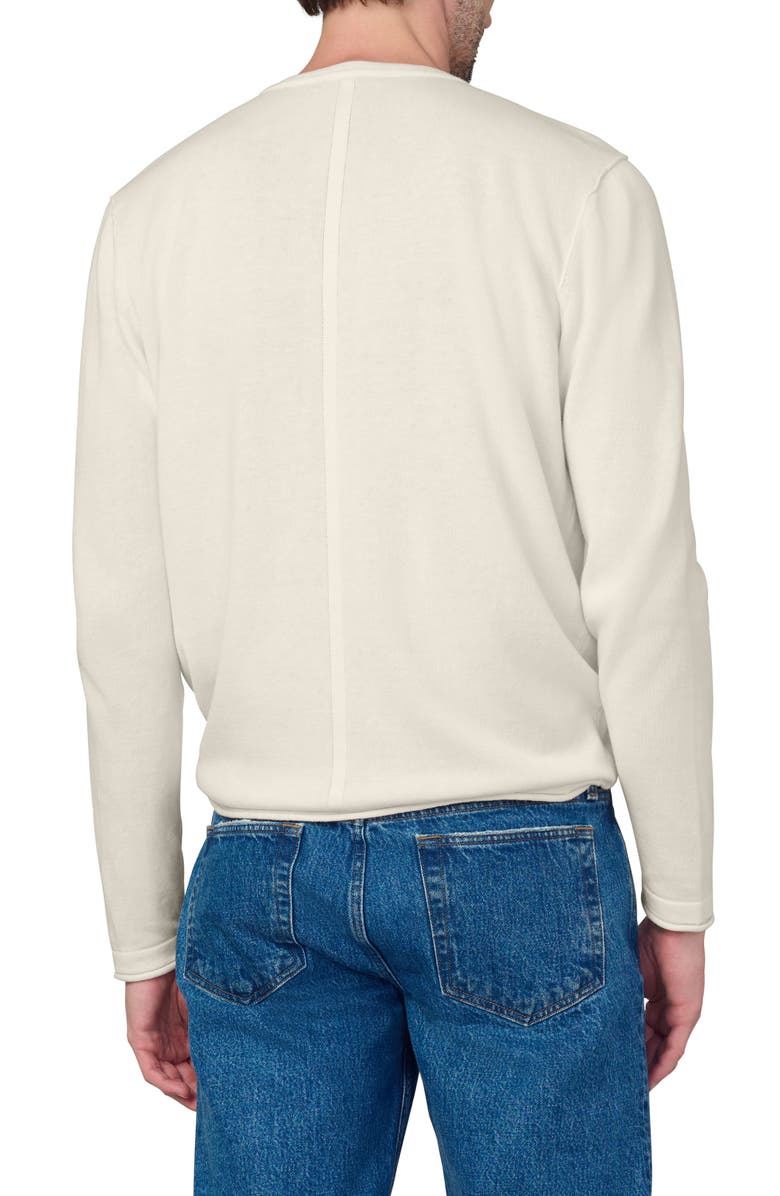 Joe's Cotton Crewneck Sweater, Alternate, color, Sea Salt