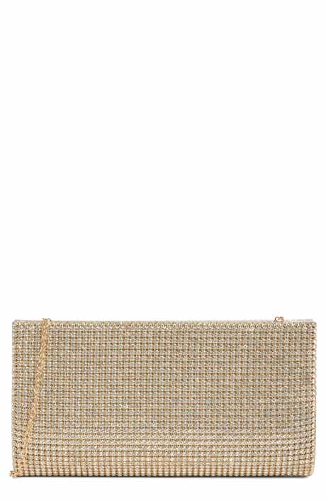 Elaine Oversize Rhinestone Embellished Clutch