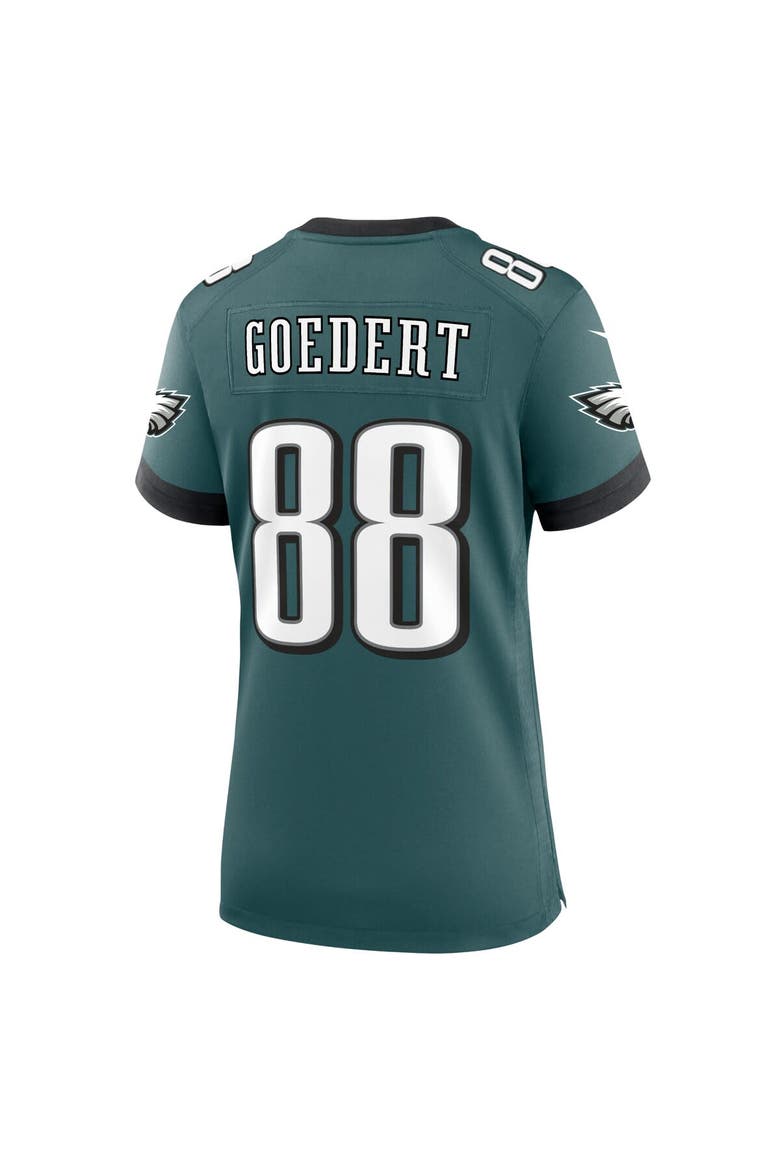 Women's Nike Dallas Goedert Midnight Green Philadelphia Eagles Team Game Jersey, Alternate, color, Green