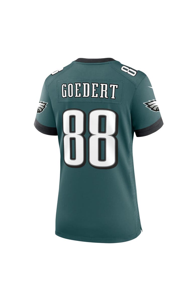 Nike Women's Nike Dallas Goedert Midnight Green Philadelphia Eagles Team Game Jersey, Alternate, color, Green