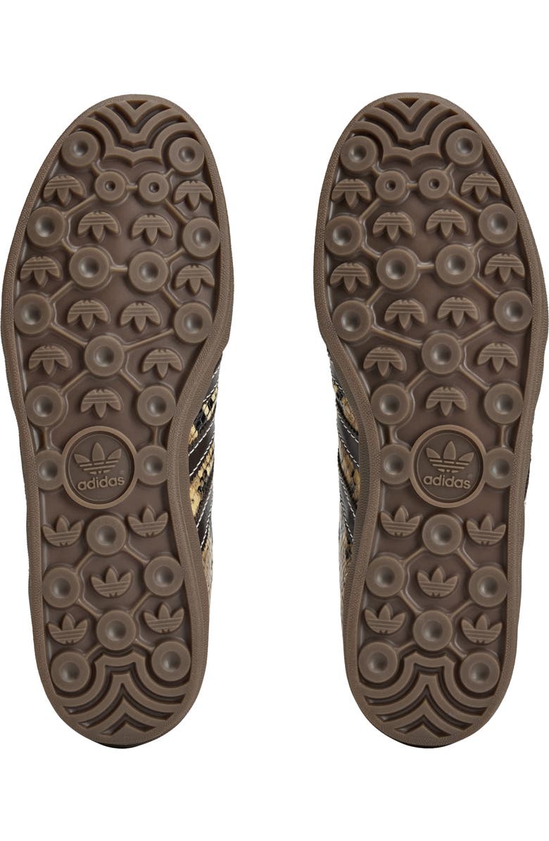 adidas x Wales Bonner Gazelle Snake Embossed Sneaker, Alternate, color, Dust Rust/ White/ Brown